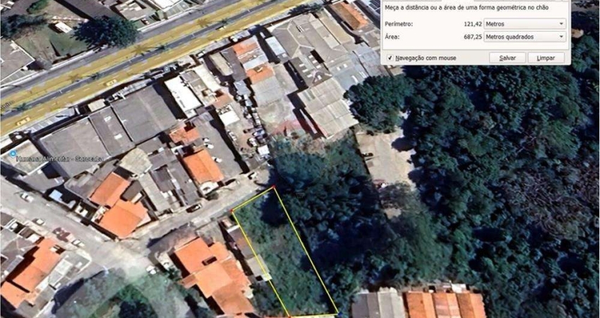 Terreno Comercial/Residencial de 814m² em Sorocaba: Aluguel