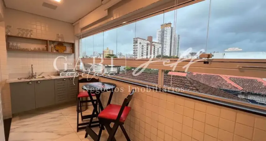 Apartamento com 2 quartos à venda no Macuco, Santos 