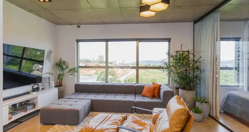 Apartamento mobiliado, 69m², 1 quarto com 2 vagas de garagem no bairro Petrópolis.