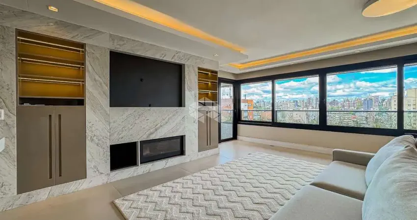 Apartamento de 3 dormitórios suítes, sacada, churrasqueira 3 vagas infra completa próximo ao zaffari