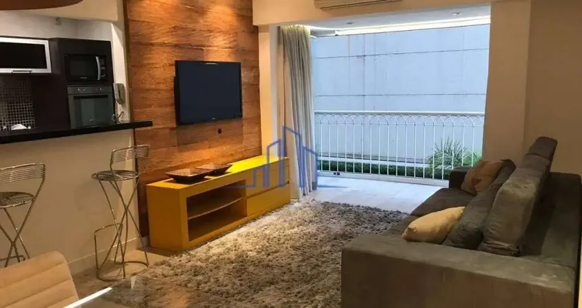 Apartamento mobiliado 79m² 2 dormitórios aluguel R$ 9.000,00- Alphaville