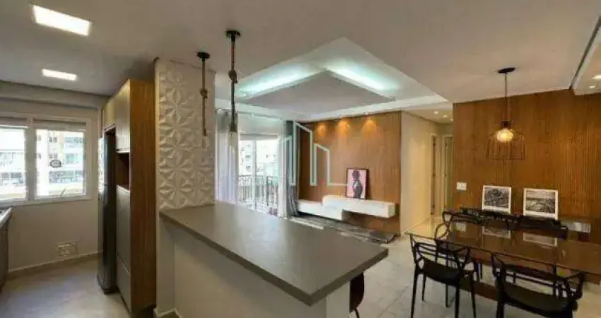 Apartamento Mobiliado 76m, 2 dormitórios p/ alugar, R$ 6.950, Alphaville/SP