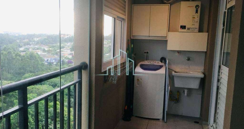 Apartamento studio mobiliado com 1 quarto, 40m² -  R$ 3.000,00- Alphaville