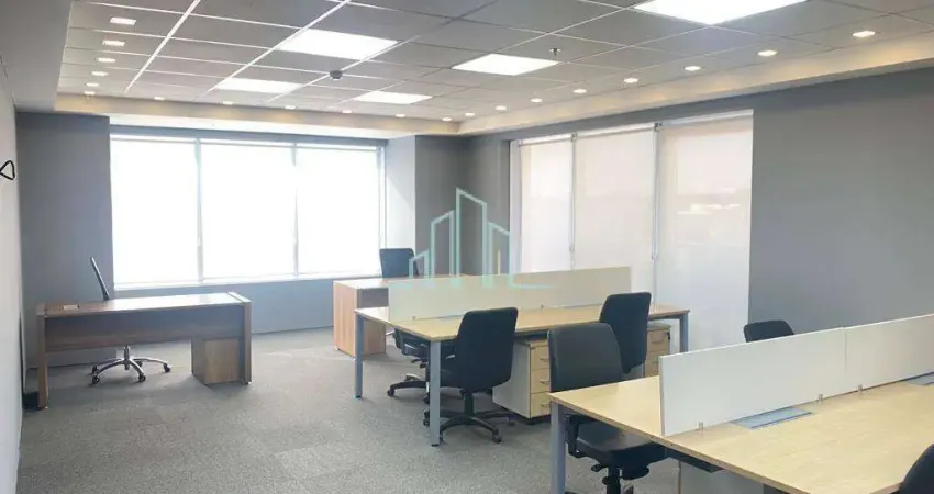Escritório Mobiliado 100m² -  por R$ 8.500,00 - Alphaville/SP
