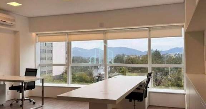 Sala Comercial Mobiliada, 40m² - venda ou aluguel por R$ 3.200 - Alphaville