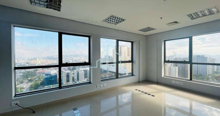 Sala 90m²  para venda ou aluguel por R$ 7.000,00/mês - Alphaville/SP