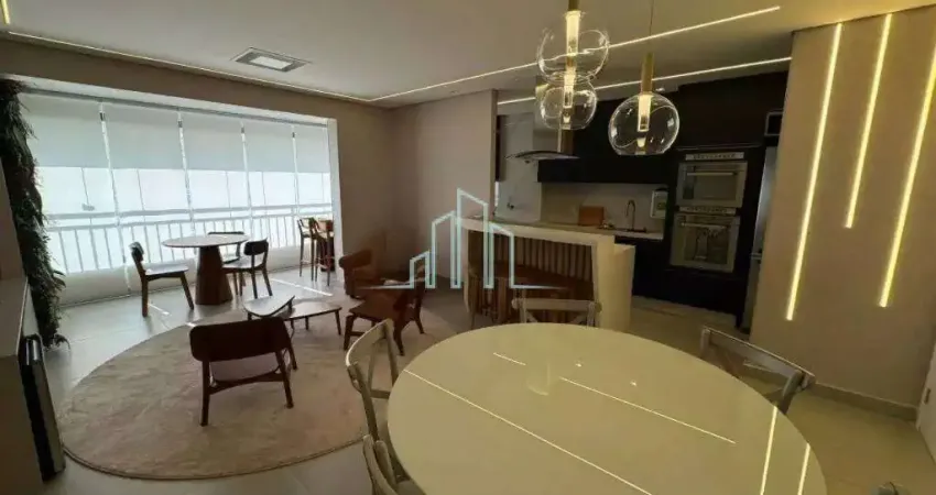 Apartamento Mobiliado aluguel 2 dormitórios, 88m² por R$ 11.500- Alphaville