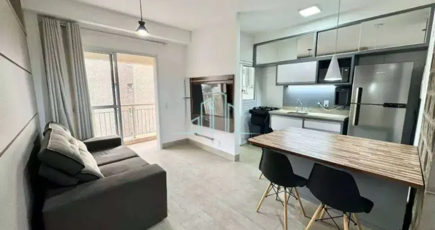 Apartamento Mobiliado, 50m² - aluguel por R$ R$ 4.300,00 - Alphaville/SP