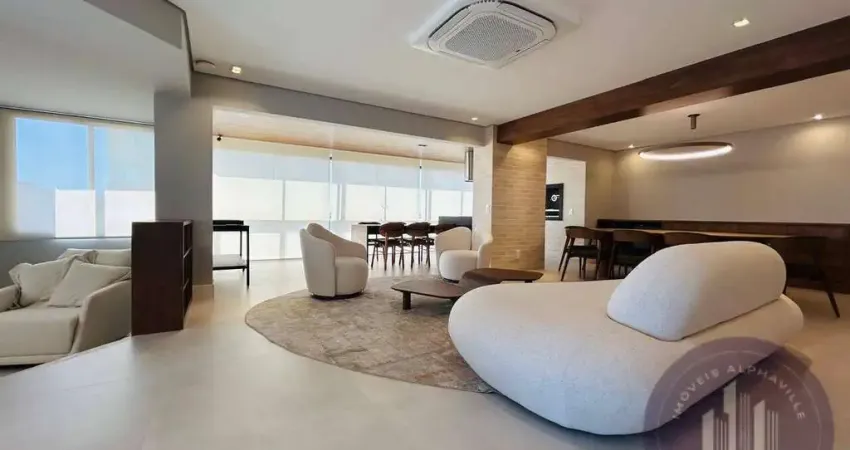 Apartamento mobiliado com 287 m² a venda por R$ 4.490.000 Alphaville/SP