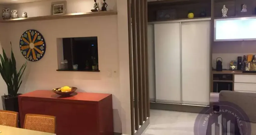 Apartamento com 72m² a venda com 2 dormitórios por r$ 1.120.000 -alphaville