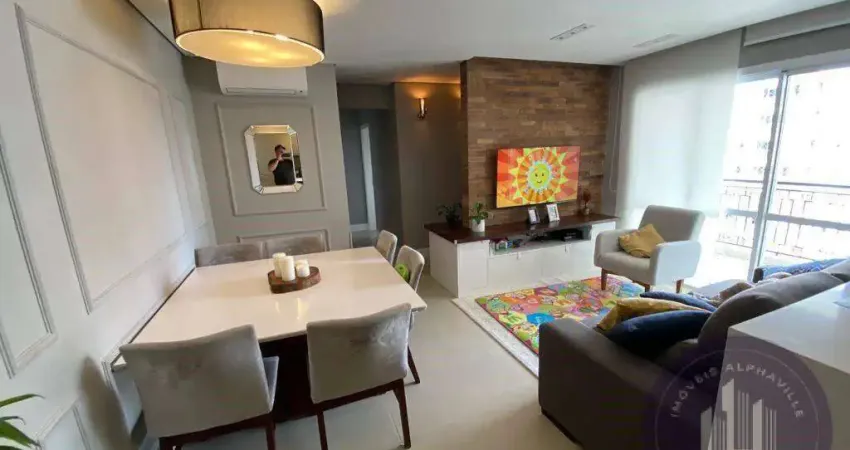 Apartamento à venda, 86 m² por r$ 1.058.000,00 - alphaville - barueri/sp