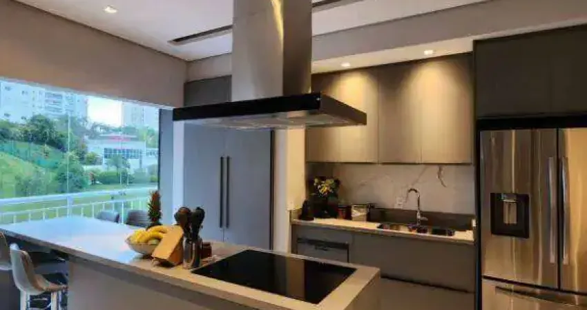 Apartamento mobiliado com 102 m², à venda por r$ 1.190.000- alphaville