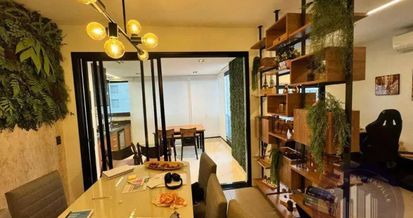 Apartamento à venda, 112 m² por r$ 1.680.000,00 - alphaville/sp