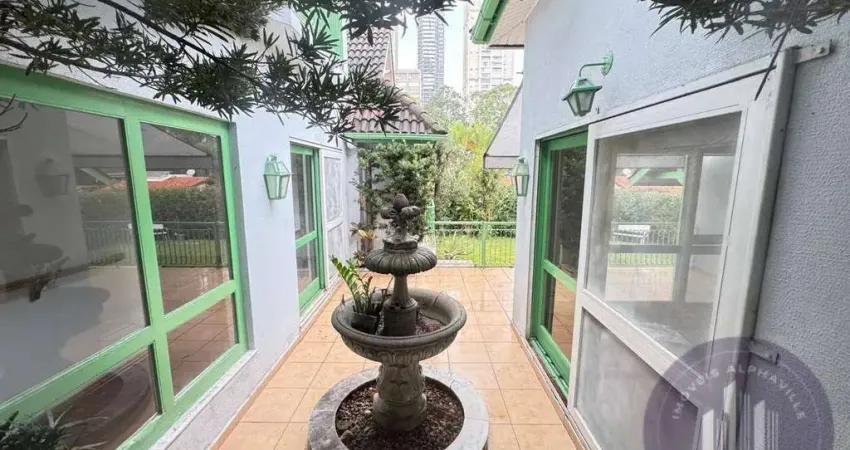 Casa com 4 quartos, 343 m², aluguel por r$ 11.800 - alphaville/sp