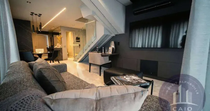 Apartamento duplex mobiliado 94m² para venda, r$ 2.950.000 -são paulo/sp