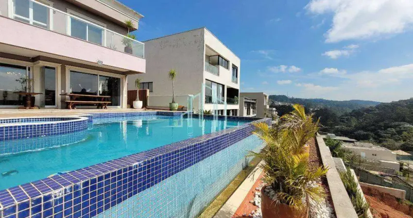 Casa com 5 quartos, 750 m² aluguel por r$ 30.000/mês- alphaville/sp