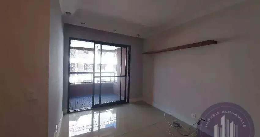 Apartamento  84m² para aluguel por r$ 4.500,00 - alphaville/sp