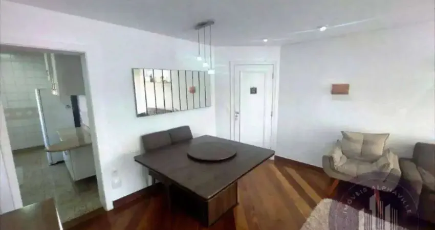 Apartamento com 3 quartos, 98m², aluguel por R$ 6.800/mês- Alphaville/SP