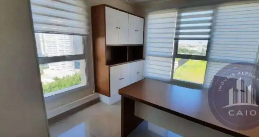Sala mobiliada 53m² para venda ou aluguel por r$ 5.000,00 - alphaville/sp