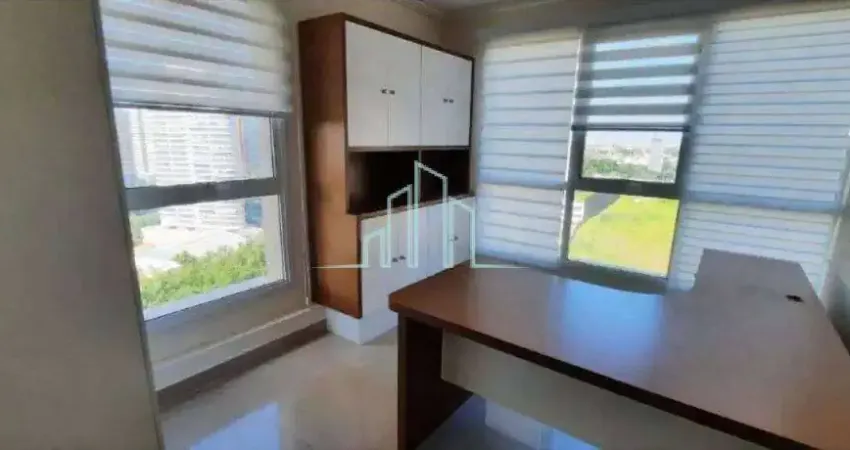 Sala mobiliada 53m² para venda  ou aluguel por r$ 5.000,00 - alphaville/sp