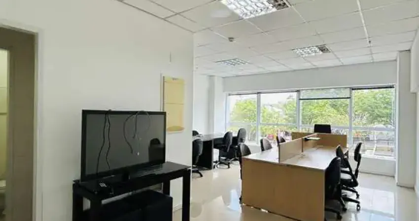 Sala mobiliada 42 m a venda ou aluguel por r$ 3.000,00/mês - alphaville/sp