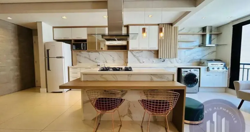 Apartamento 2 dormitório suítes, 84m²  a venda r$ 1.299.000,00 - alphaville