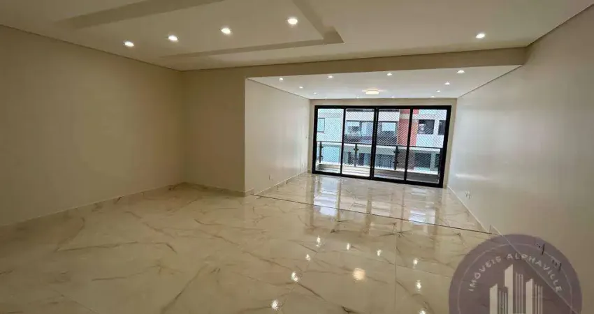 Apartamento 3 dormitórios, 162m² para aluguel r$ 8.500/mês -  alphaville/sp