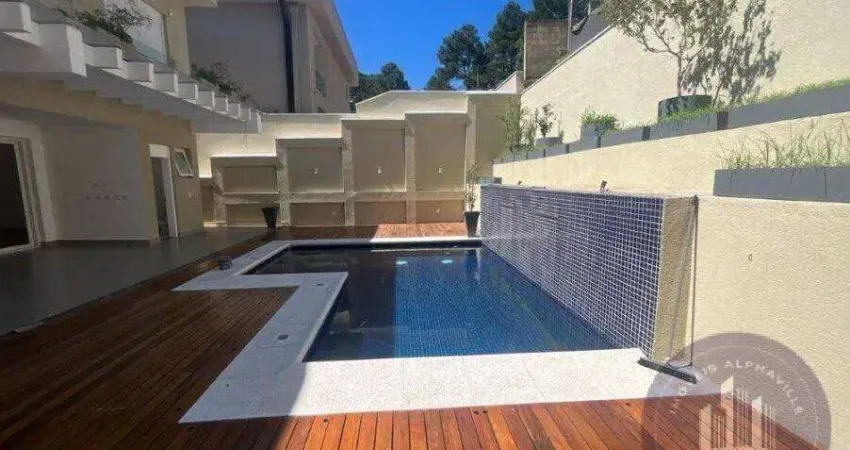 Casa com 4 quartos, 345 m², a venda ou aluguel por r$ 16.000 - alphaville