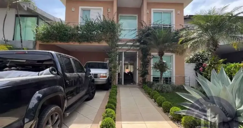 Casa com 4 dormitórios para alugar, 344m² por r$ 17.500 mês - alphaville/sp