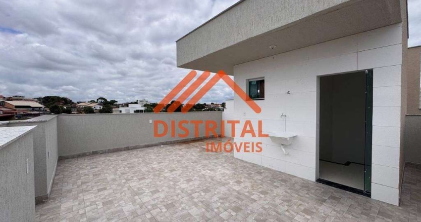 Cobertura à venda, 2 quartos, 1 vaga, Rio Branco - Belo Horizonte/MG
