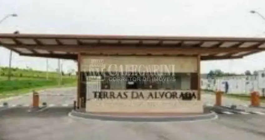 Terreno em condomínio residencial terras do alvorada - medeiros -  itupeva - sp