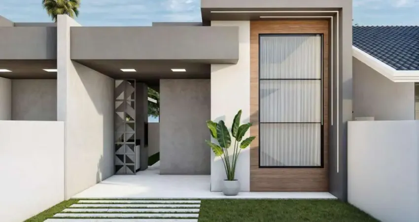 Casa para venda em barra velha, itajuba, 3 dormitórios, 1 suíte, 2 banheiros, 1 vaga