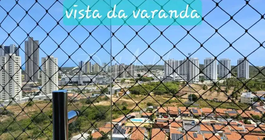 Apartamento 2 quartos para venda em natal, ponta negra, 2 dormitórios, 1 suíte, 2 banheiros, 1 vaga