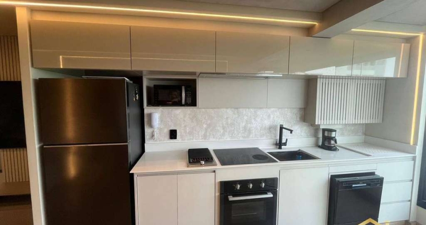 Lindo Apartamento Mobiliado, 34,44m² bem distribuído, Centro - Osasco.