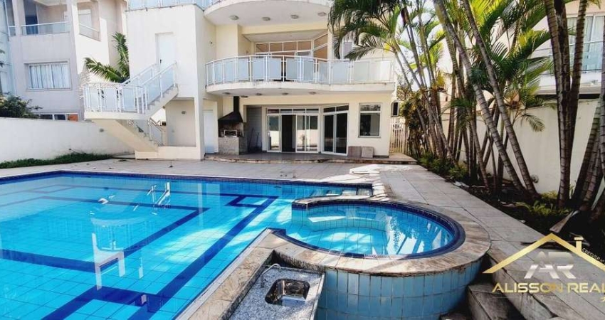 Casa para locação, com 4 Suítes, 4 Vagas e Vista livre em Alphaville - SP.