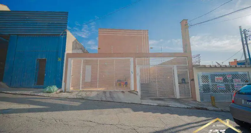 Lindo Sobrado, 2 Dorms, 1 Wc, 2 Vagas, Quintal, 66m² - Cipava - Osasco.