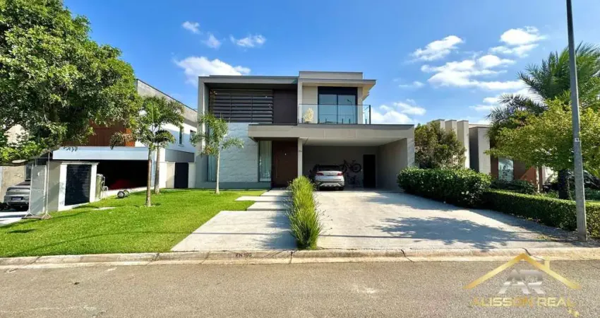 Casa de luxo no gênesis ii: 4 quartos, 4 suítes, 322m² - alphaville.