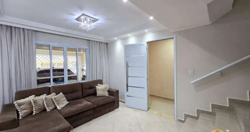 Sobrado 3 quartos e 2 vagas no cidade das flores, excelente acabamento.