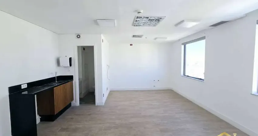 Sala comercial sendo 31m² para locação, pronta na vila osasco.