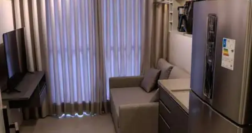 Lindo studio, 25m², 1 quarto, sala/cozinha integrada na vila butantã - sp.