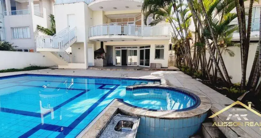 Casa para locação, com 4 suítes, 4 vagas e vista livre em alphaville - sp.