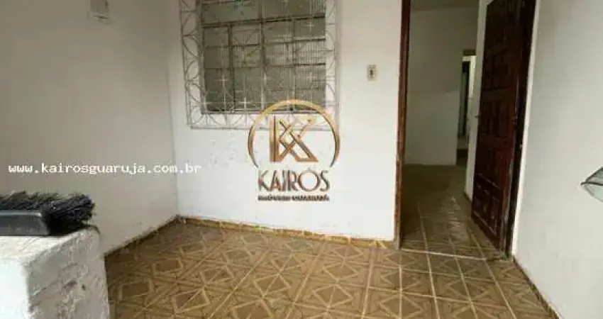Casa para Venda em Guarujá, Sítio Paecara (Vicente de Carvalho), 2 dormitórios, 2 banheiros, 1 vaga