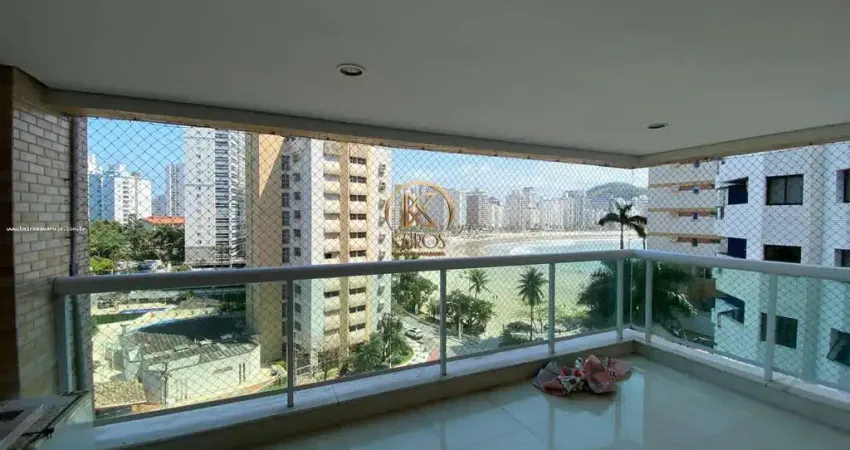 Apartamento para Venda em Guarujá, Jardim Astúrias, 3 dormitórios, 1 suíte, 2 banheiros, 1 vaga