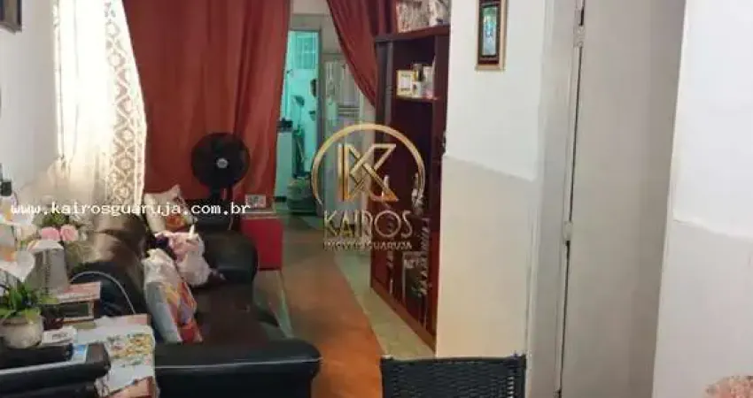 Casa para Venda em Guarujá, Sítio Paecara (Vicente de Carvalho), 2 dormitórios, 1 banheiro, 1 vaga