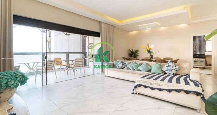 Apartamento para Venda em Guarujá, Vila Luis Antônio, 3 dormitórios, 3 suítes, 5 banheiros, 2 vagas