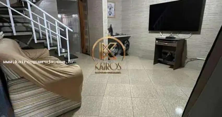 Sobrado para venda em guarujá, jardim santense (vicente de carvalho), 2 dormitórios, 1 suíte, 2 banheiros, 1 vaga