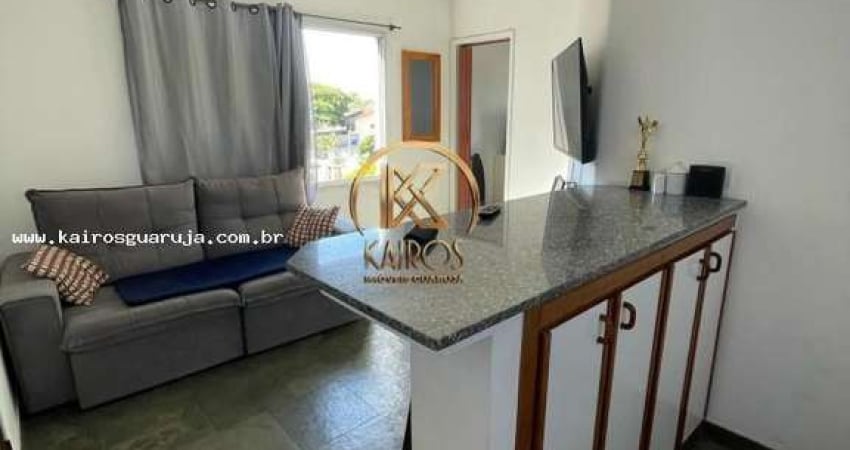 Apartamento para Venda em Guarujá, JARDIM LAS PALMAS, 1 dormitório, 1 banheiro, 1 vaga