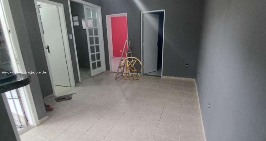 Casa para Venda em Guarujá, Jardim Santana (Vicente de Carvalho), 2 dormitórios, 1 banheiro, 1 vaga