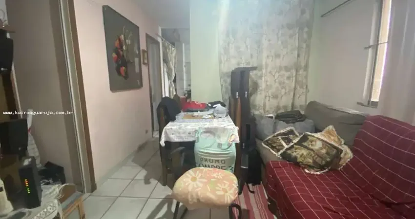 Apartamento para venda em guarujá, santo antonio, 2 dormitórios, 1 banheiro, 1 vaga