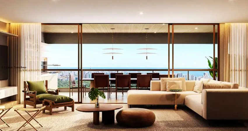 Apartamento para venda em salvador, horto florestal, 4 dormitórios, 4 suítes, 6 banheiros, 4 vagas